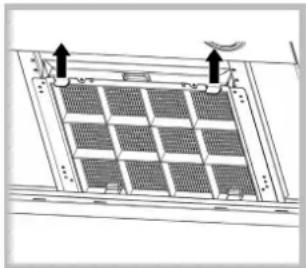 Hotpoint Ariston HGA 6.8 ADI X/HA - Entretien du fi ltre à charbon (B) - 3