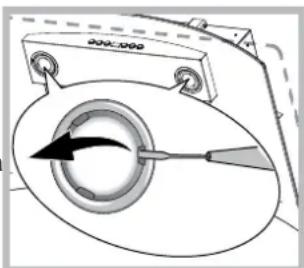 Hotpoint Ariston HGA 6.8 ADI X/HA - Sustitución de las lámparas - 1