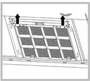 Hotpoint Ariston HGA 6.8 ADI X/HA - Mantenimiento del fi Itro de carbón (B) - 3