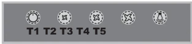 T1 T2 T3 T4 T5