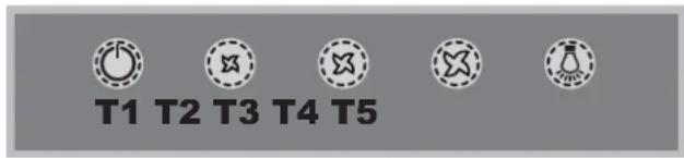 T1 T2 T3 T4 T5