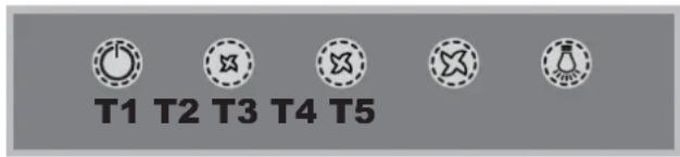 T1 T2 T3 T4 T5