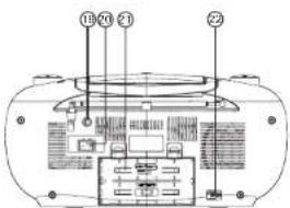 Technical diagram of a device with numbered components labeled 1, 2, and 3