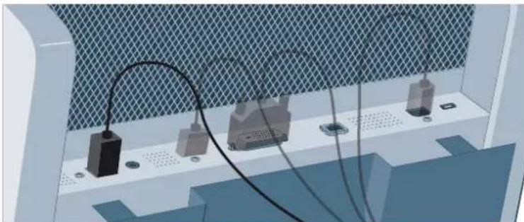 Barco Coronis 5MP - Toconnectthesignalcablestothedisplay: - 4