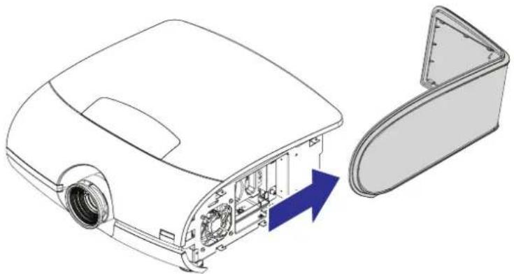 Barco PFWU-51B - Comment ouvrir le capot E/S - 2