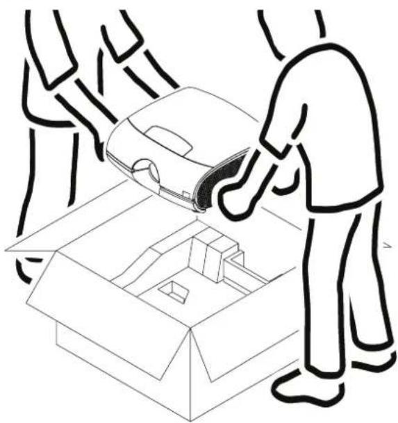 Barco PFWU-51B - Déballage du projecteur - 3