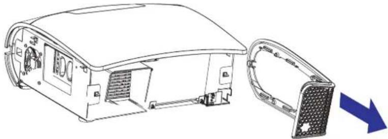 Barco PFWU-51B - Comment ouvrir le capot E/S - 3
