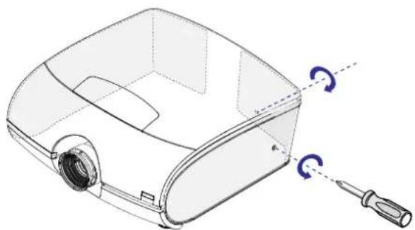 Barco PFWU-51B - Comment remplacer la lampe du projecteur - 3