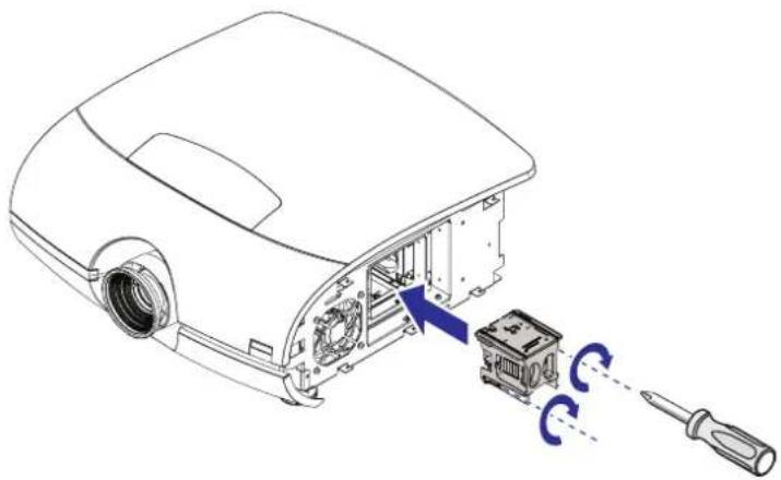 Barco PFWU-51B - Comment remplacer la lampe du projecteur - 6