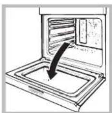 SCHOLTES SCHO 89E P (BK) - Cleaning the oven door - 1
