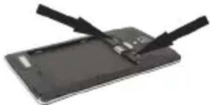 GOCLEVER 530 LTE - Wkładanie kart SIM i karty microSD™ - 1