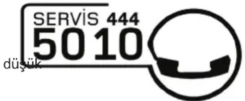 SERVIS 444 5010 düşük