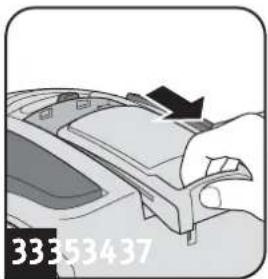 DIRT DEVIL Capoera DD7114 - Cleaning / changing the exhaust filter - 1