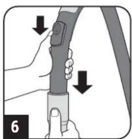 DIRT DEVIL Capoera DD7114 - Assemble appliance and adjust nozzles to surface - 6