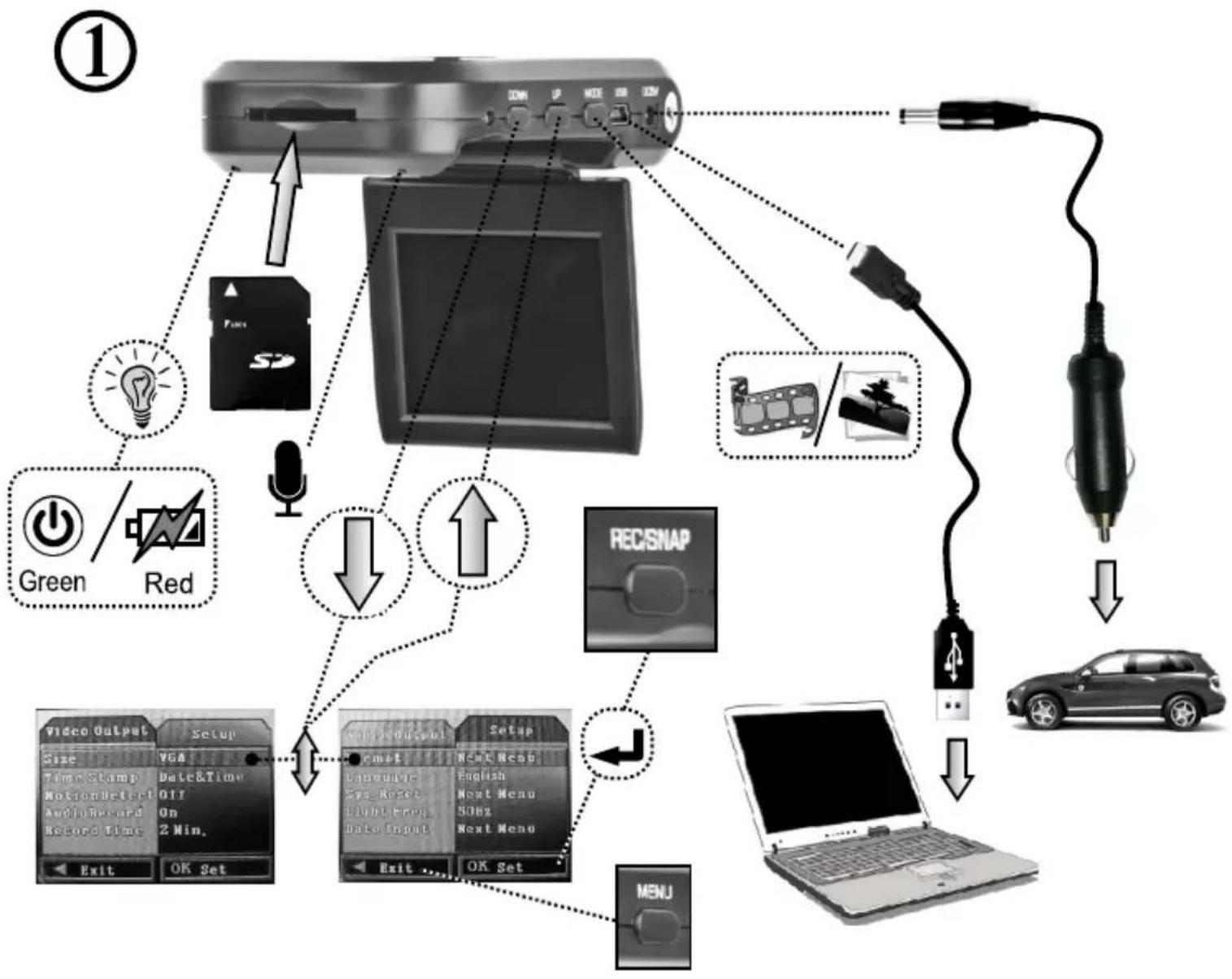 Gembird DCAM-001 - Specifications - 2