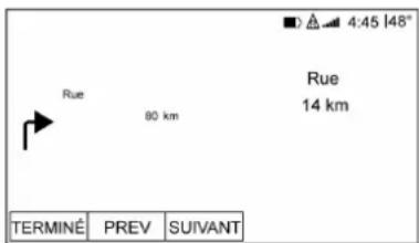Rue 80 km Rue 14 km TERMINÉ PREV SUIVANT