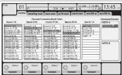 BEHRINGER X32 Compact - Quando verificar/editar onde um sinal de entrada selecionado é/deve ser enviado - 1