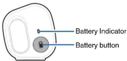 Battery Indicator Battery button