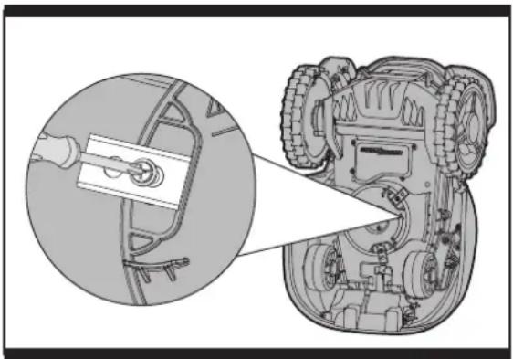 Mechanical assembly diagram showing a vehicle's internal components and a close-up of the engine compartment (no text or labels)