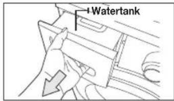 SAMSUNG DV81H4100CW - DE WATERTANK LEGEN (%) - 2