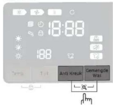 18:00 Anti Kreuk Gemengde Was