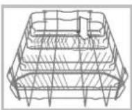 INDESIT DSG 5731 - Unterer Geschirrkorb - 1