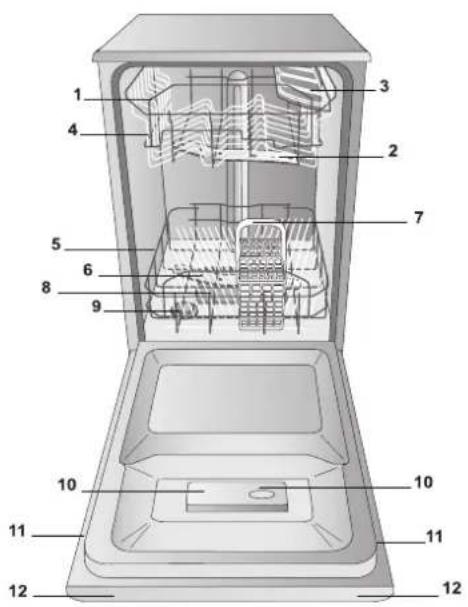 INDESIT DSG 5731 - Celkový pohl'ad - 1