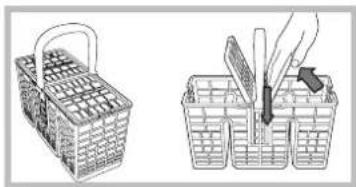 INDESIT DSG 5731 - Panier à couverts - 1