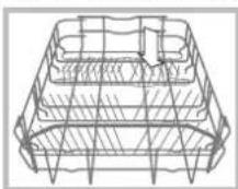 INDESIT DSG 5731 - Panier du bas - 1