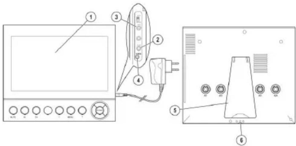 KONIG SEC-MON51 - Installatieaanwijzingen - 1