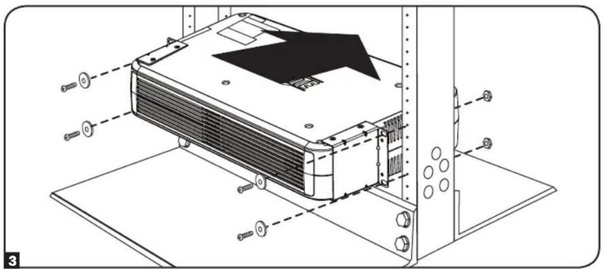Technical diagram of an air conditioning unit with labeled components and assembly lines