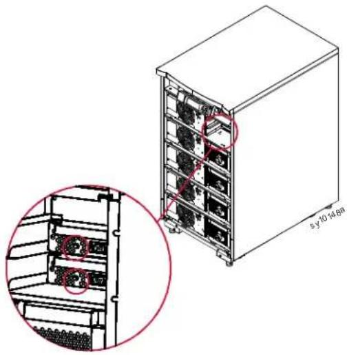 APC Symmetra LX - Turn ON the UPS continued - 2