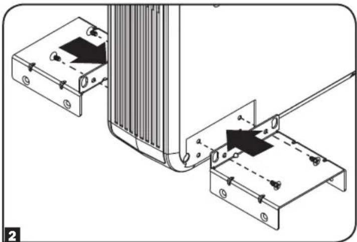 Technical diagram showing mechanical assembly with two components and a vertical structure (no text or symbols)