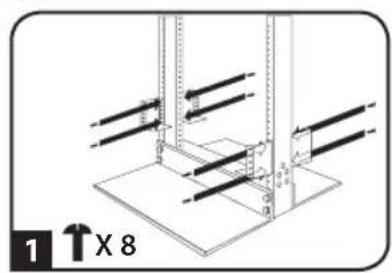 1 ↑ X 8