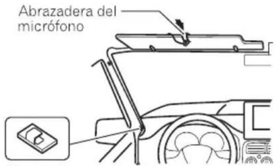 Abrazadera del micrófono