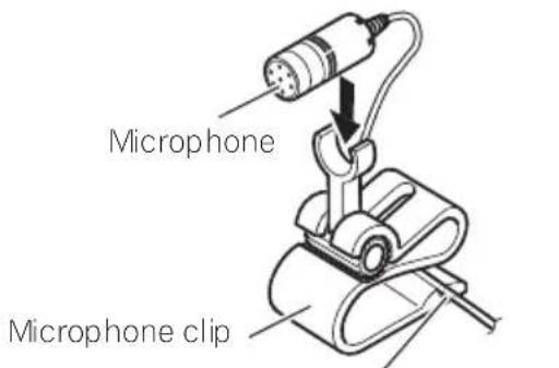 Microphone Microphone clip