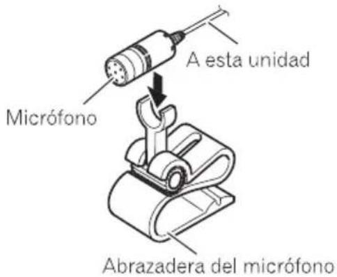 A esta unidad Micrófono Abrazadera del micrófono