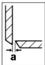 BOSCH GSC 10.8 V-LI - Messerabstand a einstellen - 1