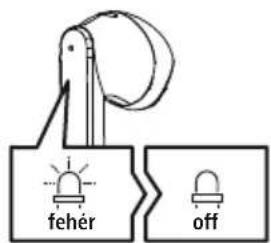 fehér off