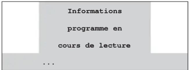 Informations programme en cours de lecture ...
