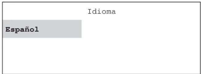 Idioma Español