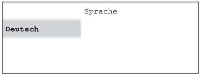 Sprache Deutsch