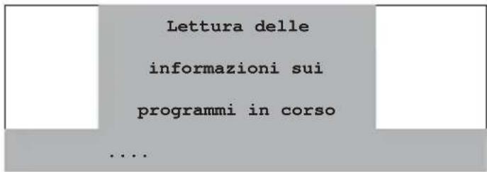 Lettura delle informazioni sui programmi in corso ....