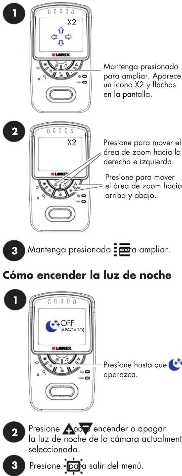 Lorex SWEET PEEK - Cómo usar el zoom digital - 1