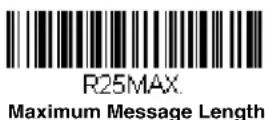 HONEYWELL Granit 1280i - Straight 2 of 5 Industrial Message Length - 2