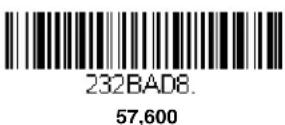 HONEYWELL Granit 1280i - RS232 Baud Rate - 9