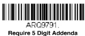 HONEYWELL Granit 1280i - EAN-13 Beginning with 979 Addenda Required - 2