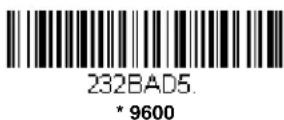 HONEYWELL Granit 1280i - RS232 Baud Rate - 6