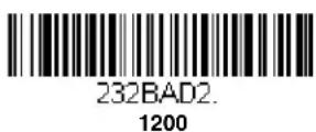 HONEYWELL Granit 1280i - RS232 Baud Rate - 3