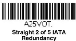 HONEYWELL Granit 1280i - Straight 2 of 5 IATA Redundancy - 1